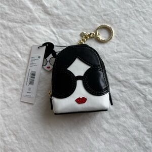 Alice + Olivia Staceface Mini Backpack Keycharm